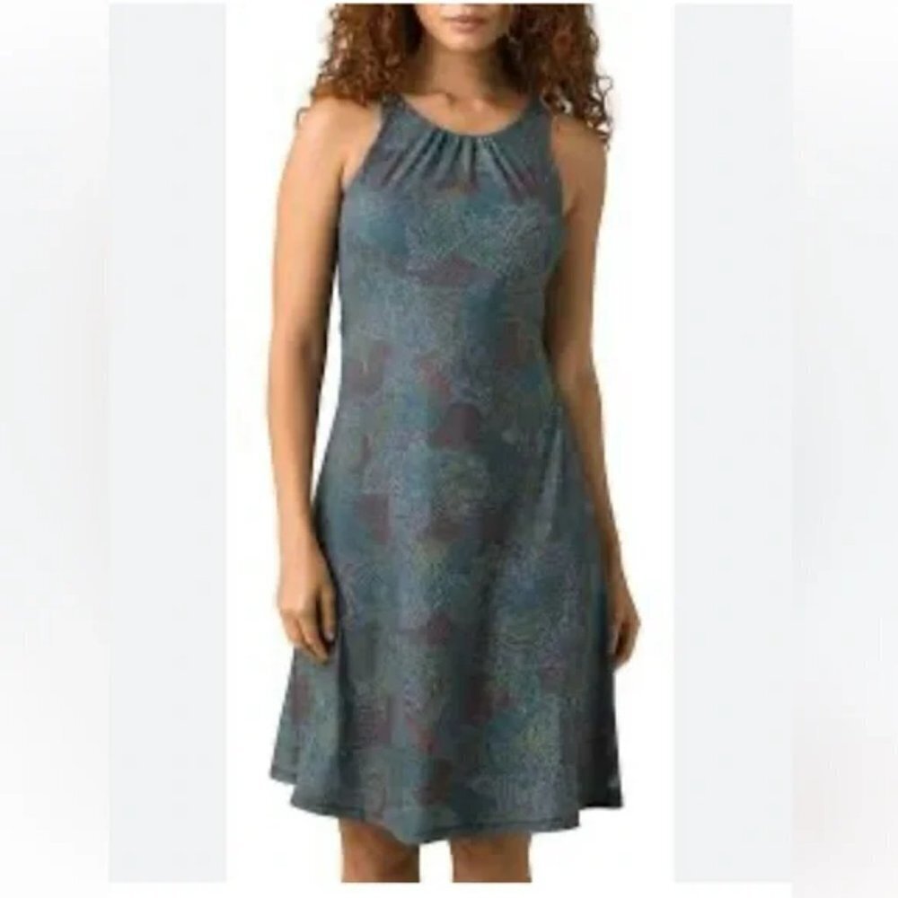 PrAna Skypath Chalkboard Dotty Athletic-wear Dress